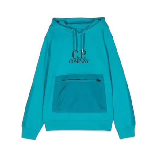 C.P. Company Kids Logo Pocket Hoodie