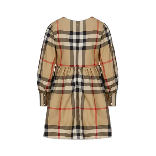 Burberry Kids Check Pattern A-Line Dress