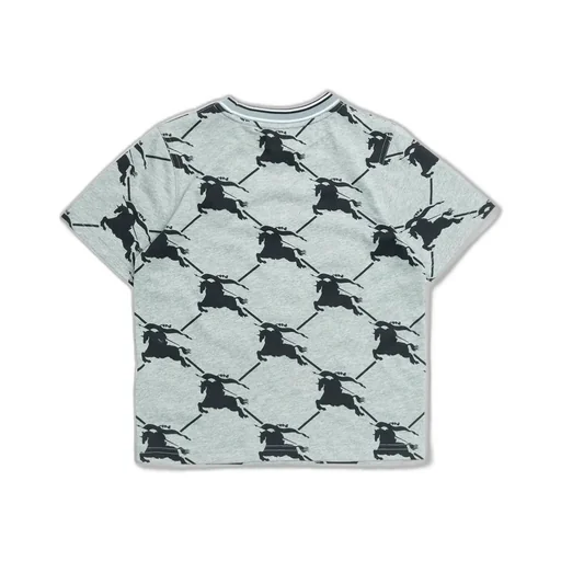 Burberry Kids Equestrian Knight Printed T-Shirt