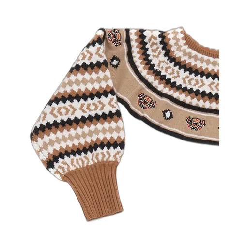 Burberry Kids Thomas Bear Intarsia Dress