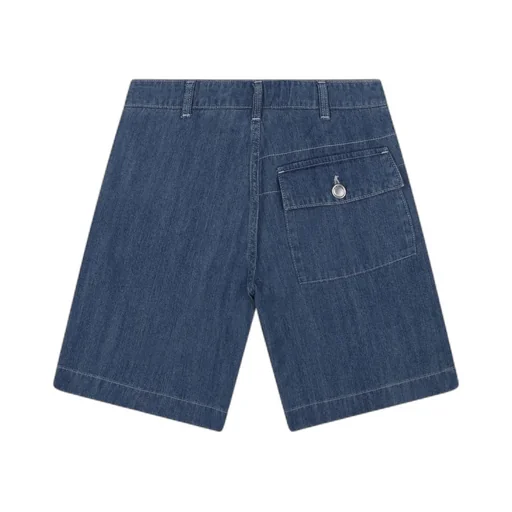 C.P. Company Kids Logo Denim Shorts