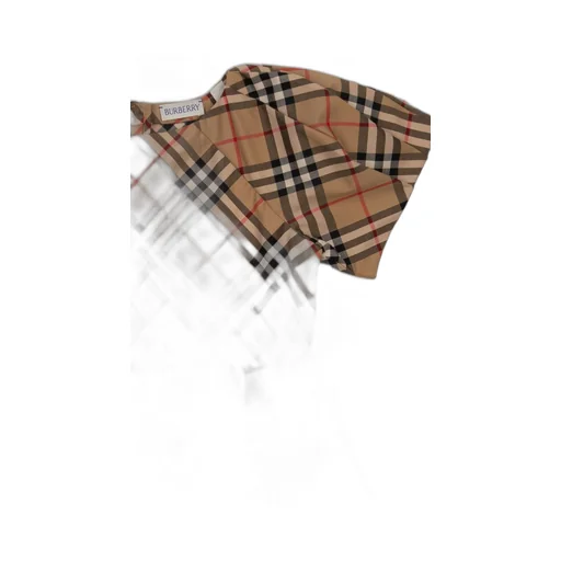 Burberry Kids Checked Short-Sleeved Dress