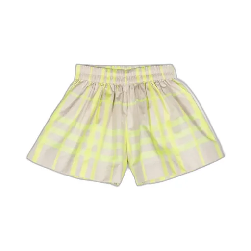 Burberry Kids Check-Printed Elasticated Waistband Shorts