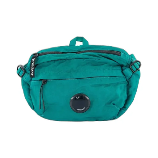 C.P. Company Kids Lens-Detailed Zipped Crossbody Bag