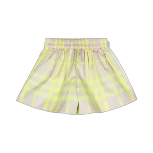 Burberry Kids Check-Printed Elasticated Waistband Shorts