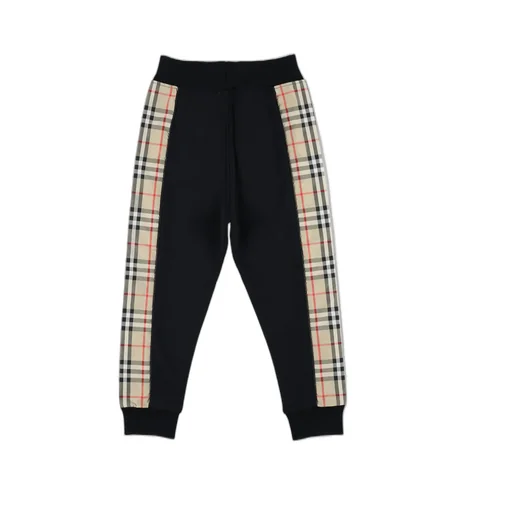 Burberry Kids Vintage Check High Waist Track Pants