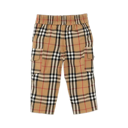 Burberry Kids Elasticated Waistband Straight-Leg Trousers