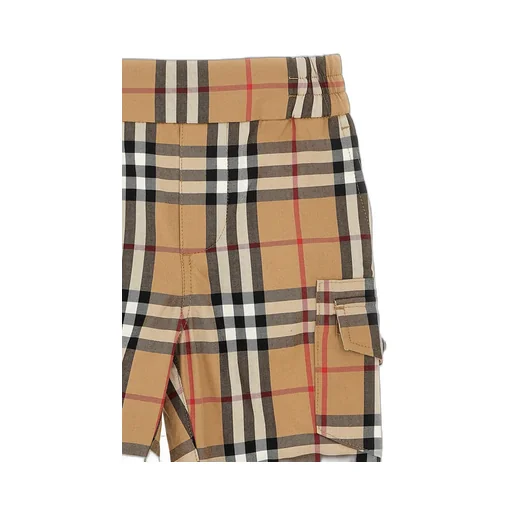 Burberry Kids Elasticated Waistband Straight-Leg Trousers