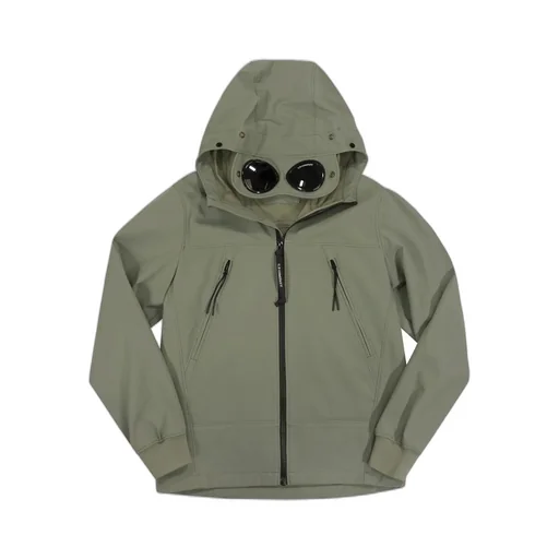 C.P. Company Kids Lens Patch Hooded Jacket