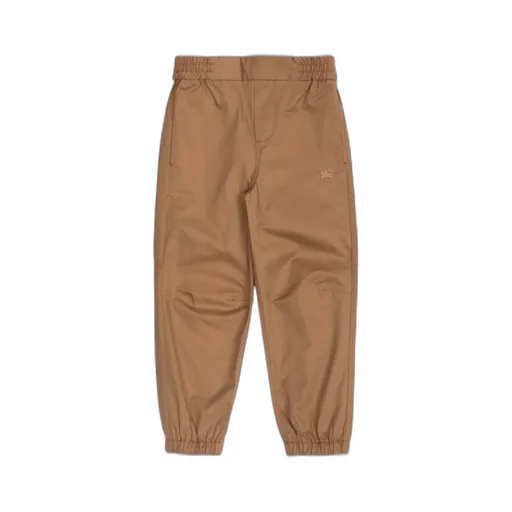 Burberry Kids Equestrian Knight Embroidered Pants