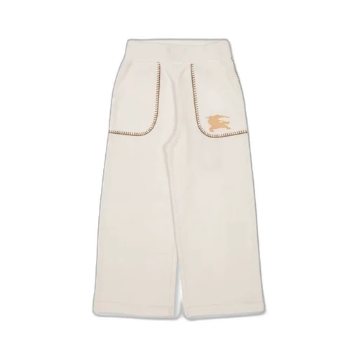 Burberry Kids Equestrian Knight Motif Wide-Leg Pants