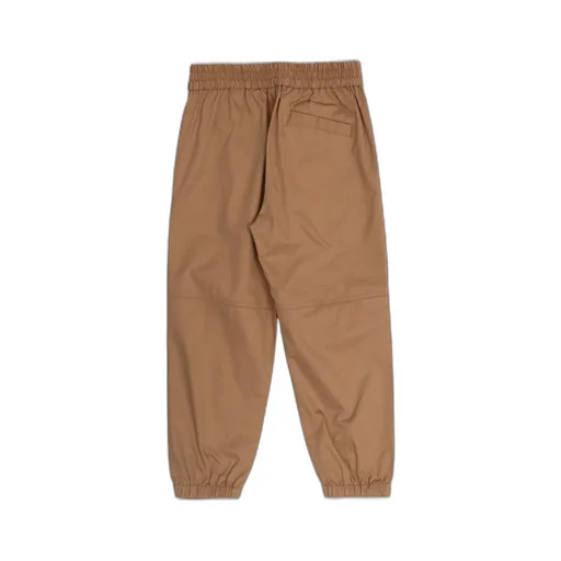 Burberry Kids Equestrian Knight Embroidered Pants