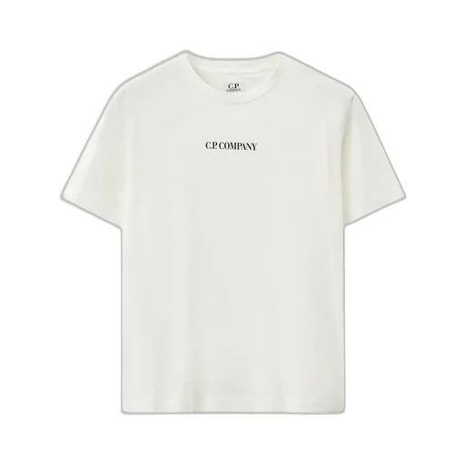 C.P. Company Kids Logo Printed Crewneck T-Shirt