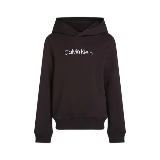 Calvin Klein Kids Logo Printed Crewneck Hoodie