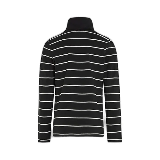 Calvin Klein Kids Slim Fit Striped Roll Neck Blouse