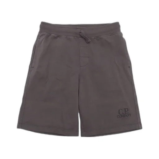 C.P. Company Kids Logo-Embroidered Drawstring Shorts