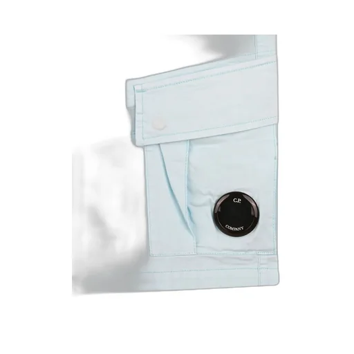 C.P. Company Kids Lens Detailed Mid-Rise Shorts
