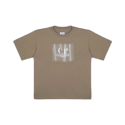 C.P. Company Kids Logo-Printed Crewneck T-Shirt