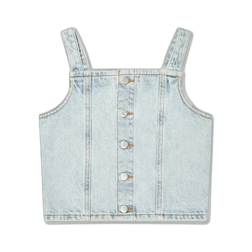 Calvin Klein Kids Sleeveless Denim Top