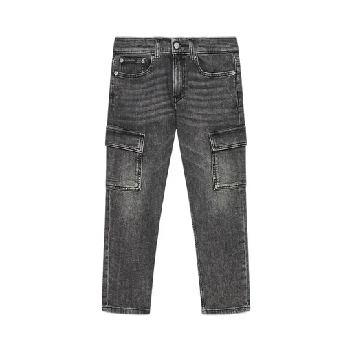 Calvin Klein Kids Regular Fit Cargo Jeans