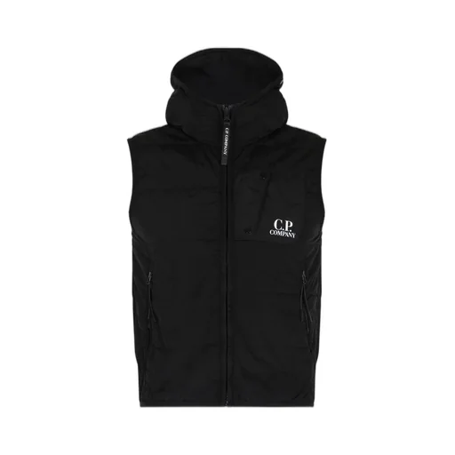 C.P. Company Kids Goggle Detailed Hooded Vest