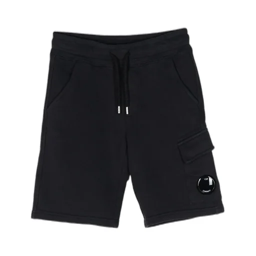 C.P. Company Kids Logo Plaque Track Shorts