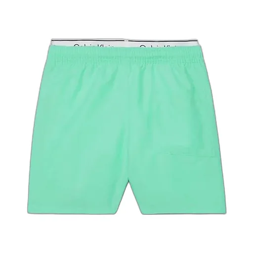 Calvin Klein Kids Logo Printed Elastic Waist Swim Shorts