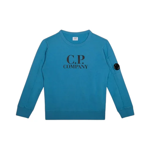 C.P. Company Kids Logo Printed Jersey Sweatshirt
