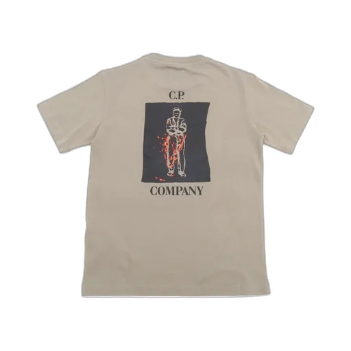 C.P. Company Kids Logo-Printed Crewneck T-Shirt