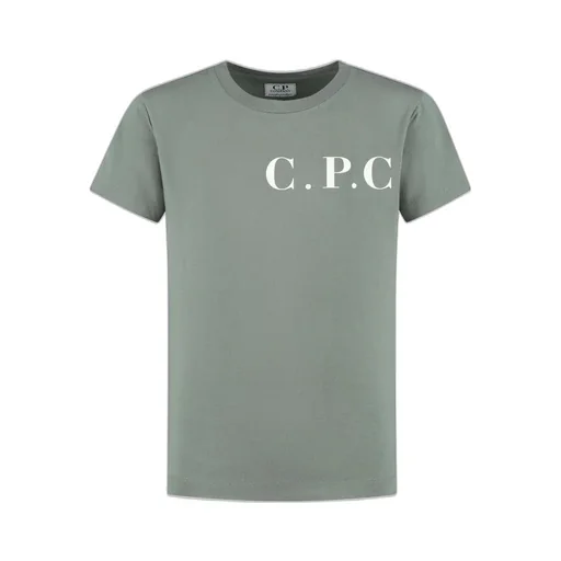 C.P. Company Kids Logo Printed Crewneck T-Shirt