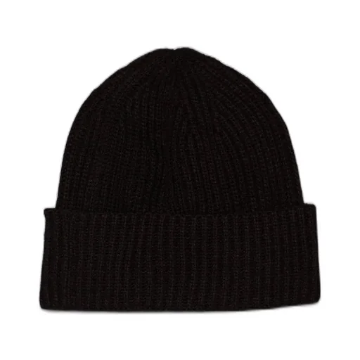 Calvin Klein Kids Logo Patch Turn-Up Brim Beanie