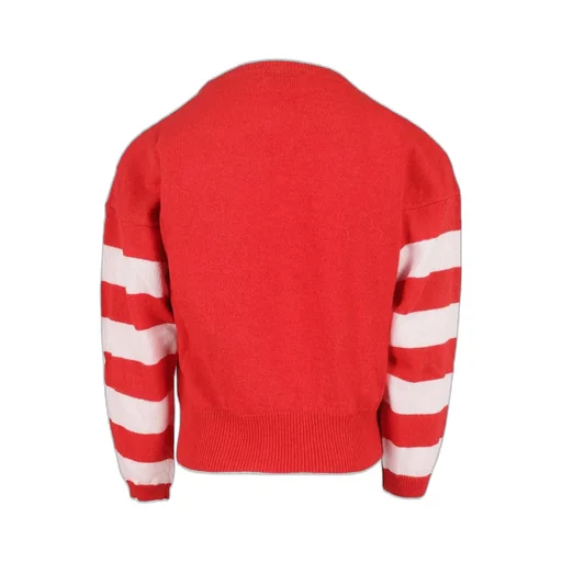 Chiara Ferragni Kids Eyestar Striped Knitwear