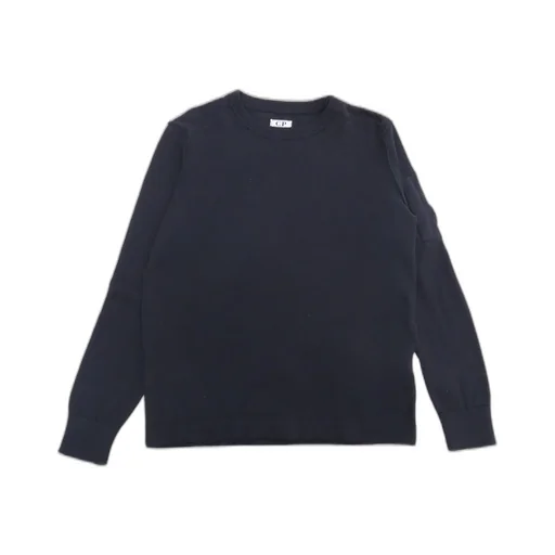 C.P. Company Kids Lens-Detailed Crewneck Jumper