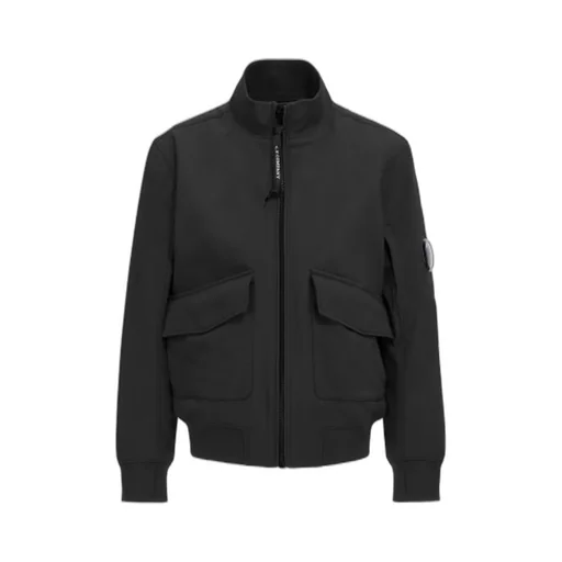 C.P. Company Kids Long Sleeved Lens-Detailed Jacket