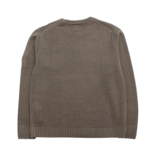 C.P. Company Kids Lens Detailed Crewneck Jumper