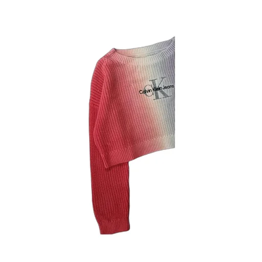 Calvin Klein Jeans Logo Embroidered Knitted Jumper