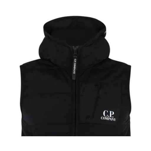 C.P. Company Kids Goggle Detailed Hooded Vest