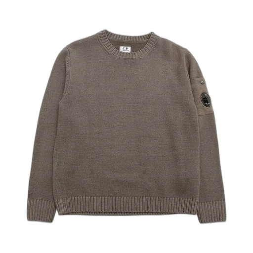 C.P. Company Kids Lens Detailed Crewneck Jumper