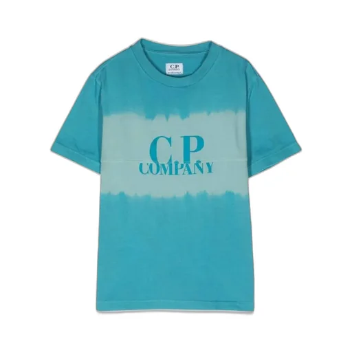 C.P. Company Kids Logo Printed Crewneck T-Shirt