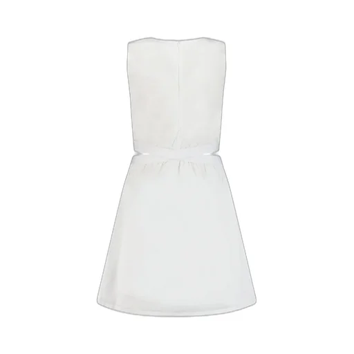 Calvin Klein Kids Cut-Out Detailed Crewneck Dress