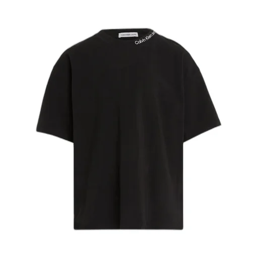 Calvin Klein Jeans Logo Embroidered Crewneck T-Shirt