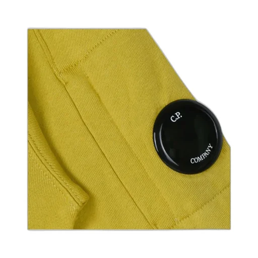 C.P. Company Kids Lens-Detailed Jersey Hoodie
