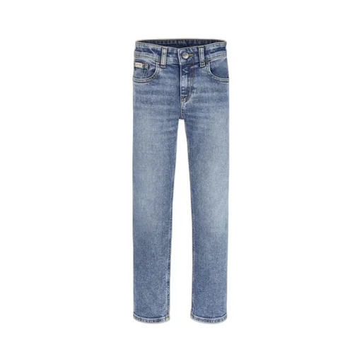 Calvin Klein Kids Mid Rise Straight Jeans