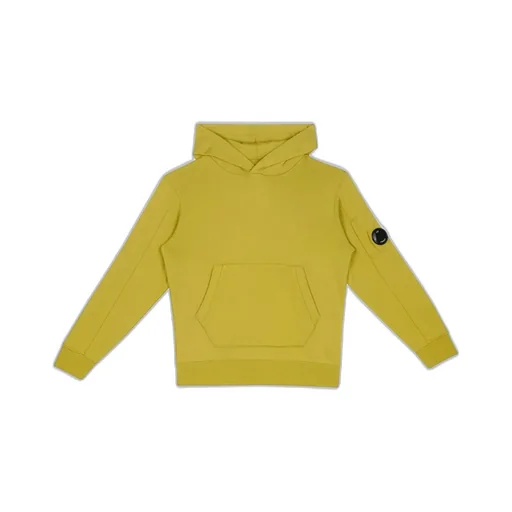 C.P. Company Kids Lens-Detailed Jersey Hoodie