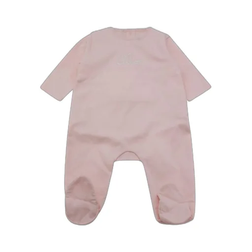 Chloé Kids Press-Stud Fasten Babygrow Set