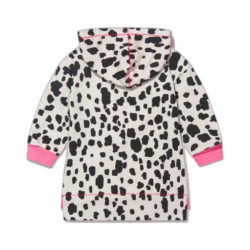 Chiara Ferragni Kids Dalmatian Printed Hooded Dress