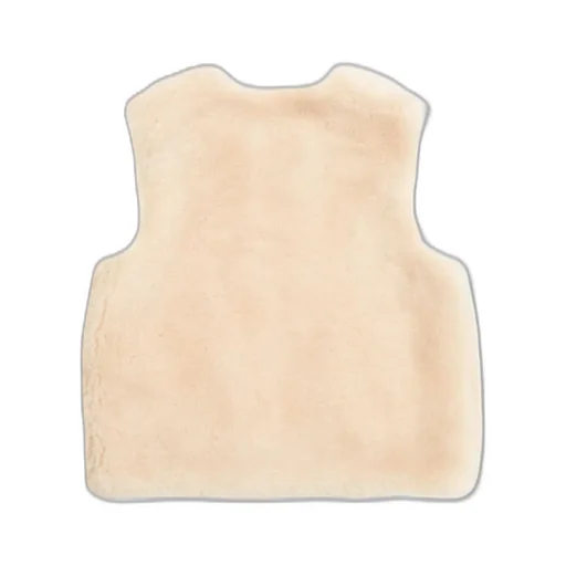 Chloé Kids Sleeveless Faux-Shearling Jacket