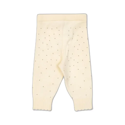 Chloé Kids Logo Accent Scalloped-Hem Leggings