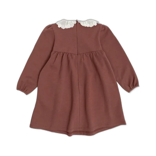 Chloé Kids Rear Zipped Ruffled Dress