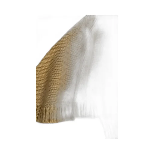 Chloé Kids Roll-Neck Cropped Sleeved Jumper